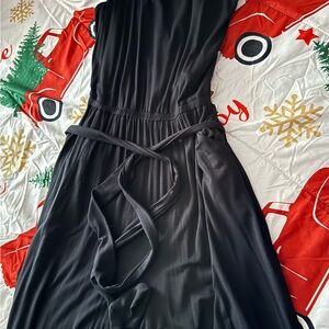 Torrid Black Jumpsuit with Waist Tie